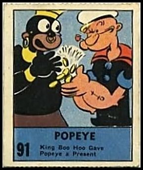 91 King Boo Hoo Gave Popeye A Present